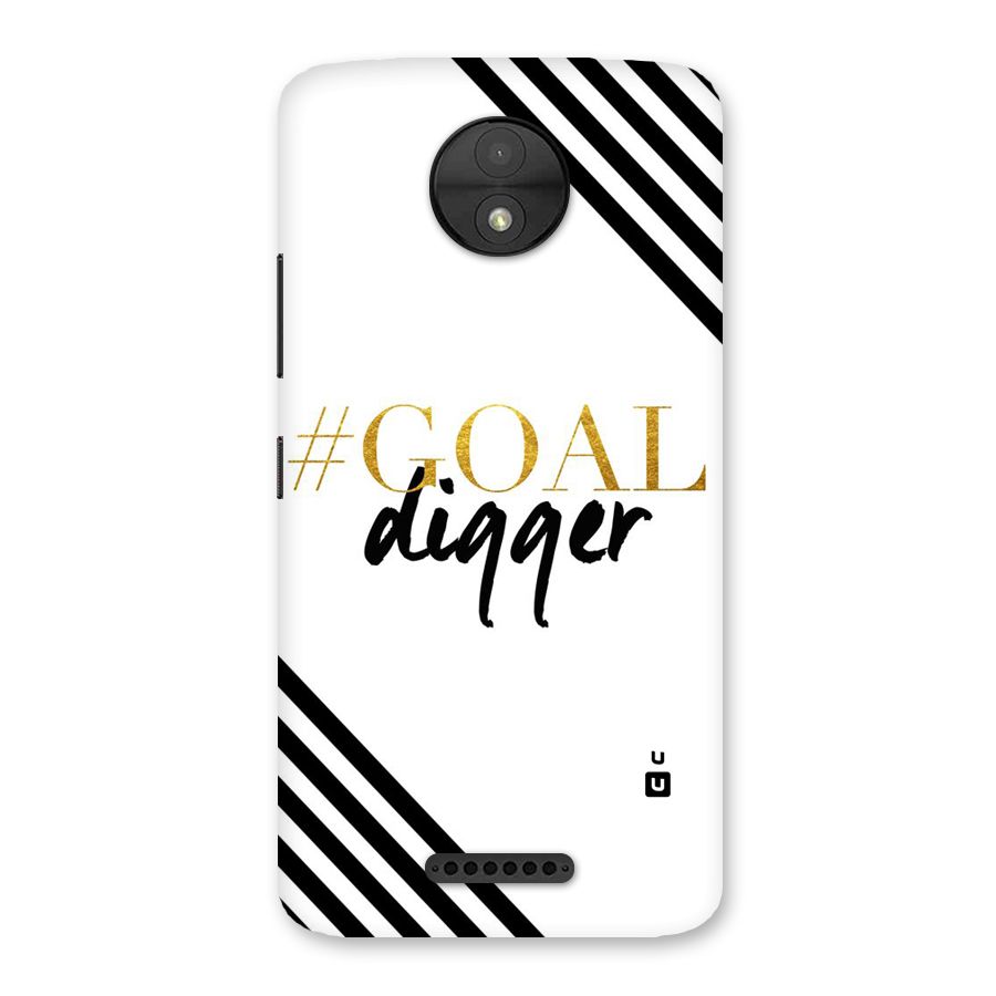 Goal Digger Back Case for Moto C
