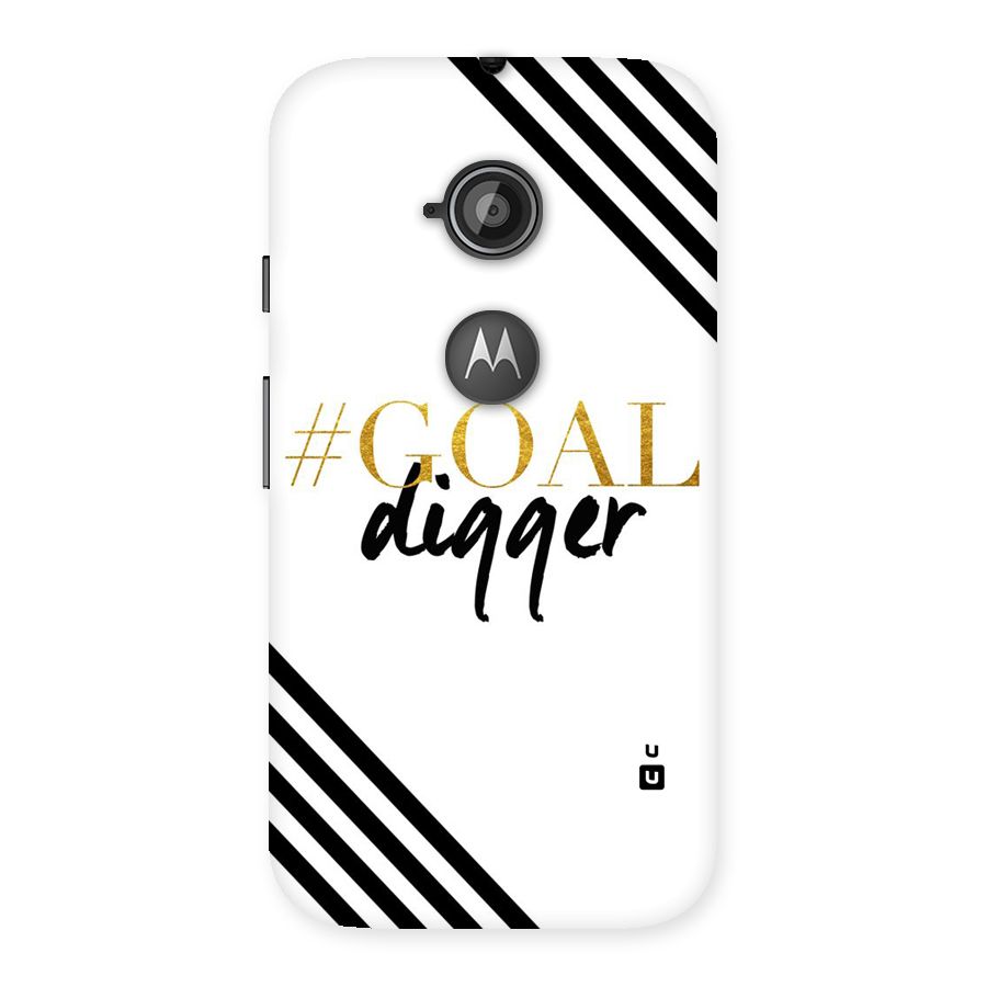 Goal Digger Back Case for Moto E 2nd Gen