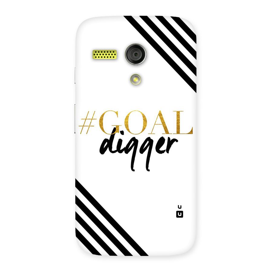 Goal Digger Back Case for Moto G