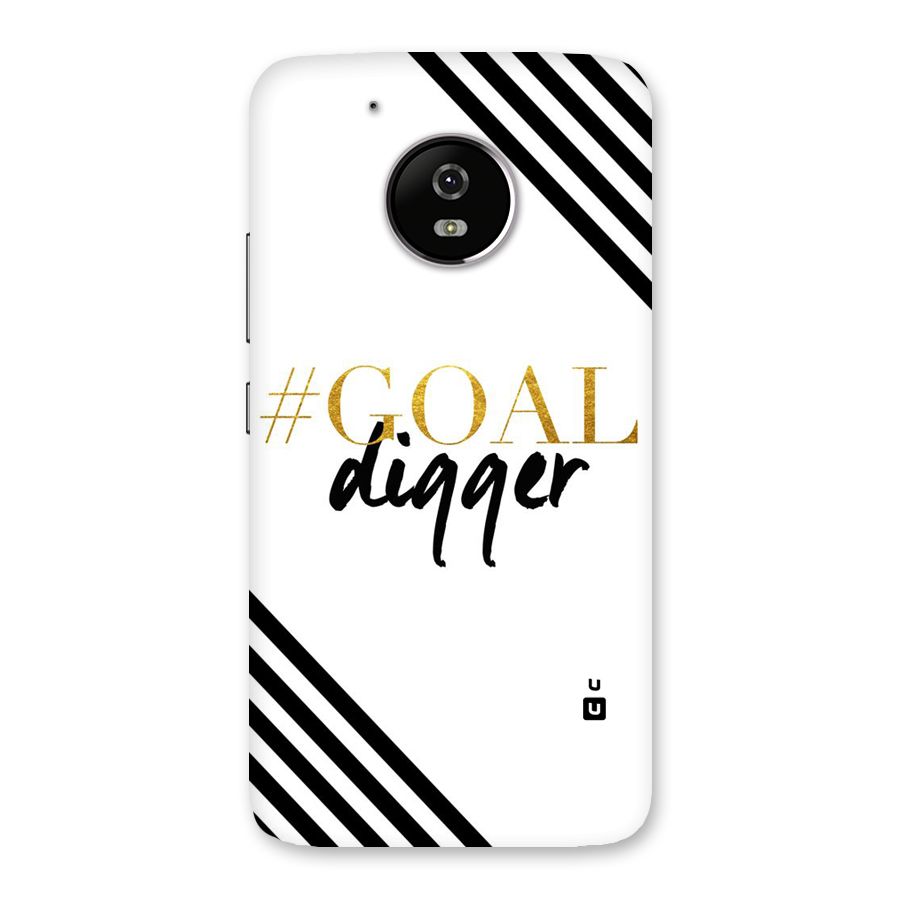 Goal Digger Back Case for Moto G5
