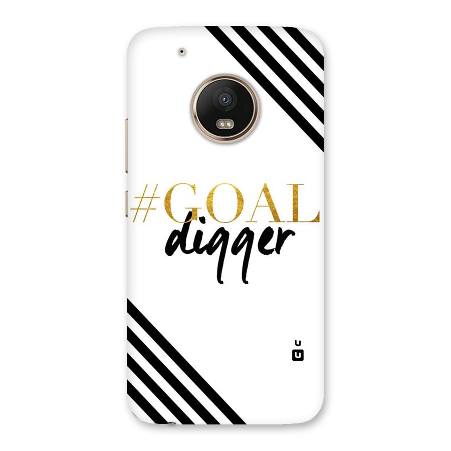 Goal Digger Back Case for Moto G5 Plus