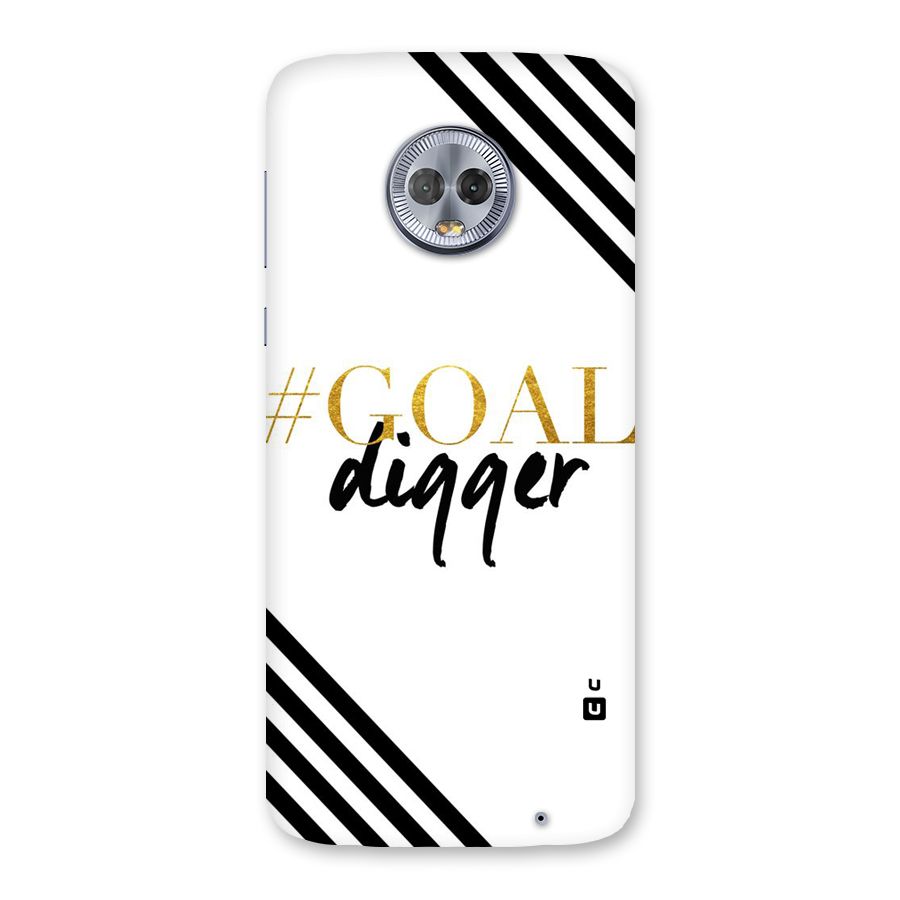 Goal Digger Back Case for Moto G6 Plus