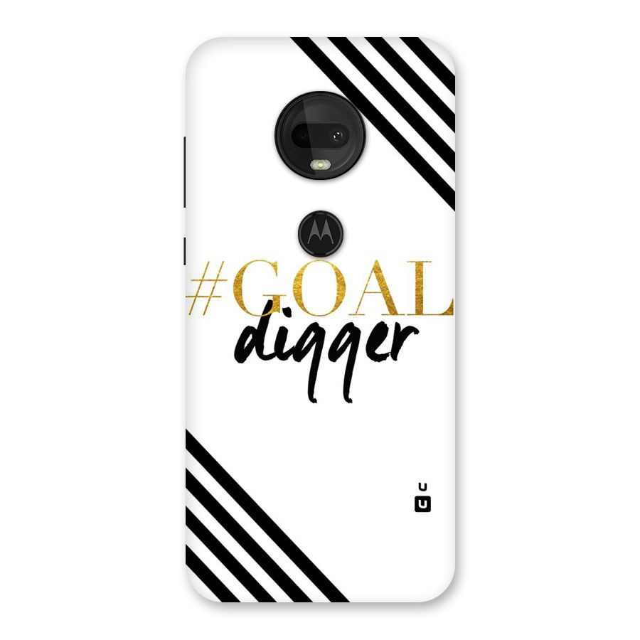 Goal Digger Back Case for Moto G7