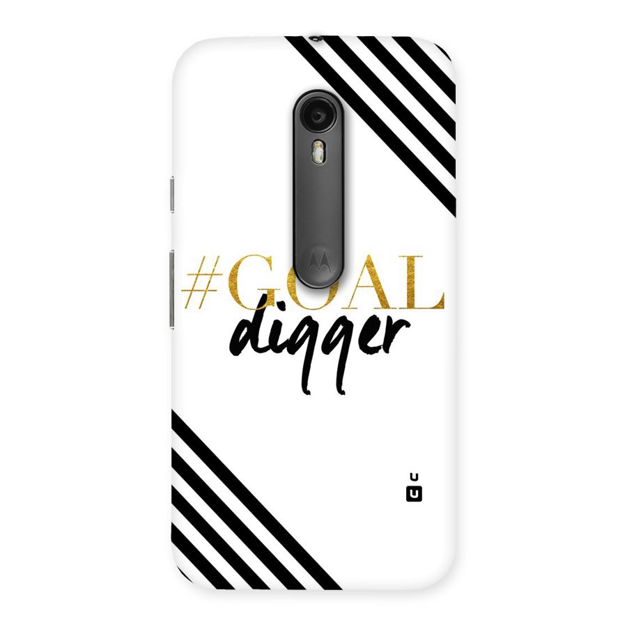 Goal Digger Back Case for Moto G Turbo