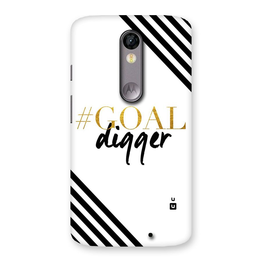 Goal Digger Back Case for Moto X Force