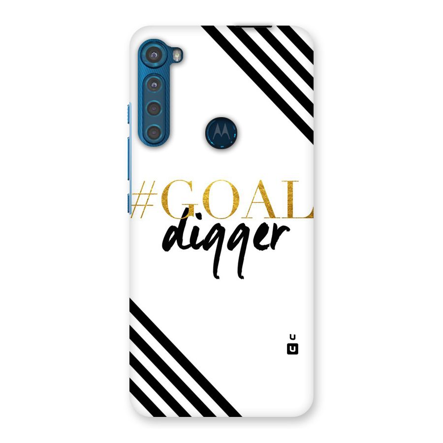 Goal Digger Back Case for Motorola One Fusion Plus
