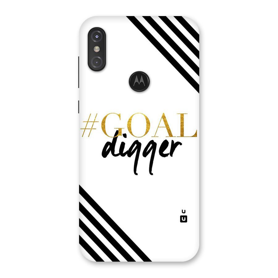 Goal Digger Back Case for Motorola One Power