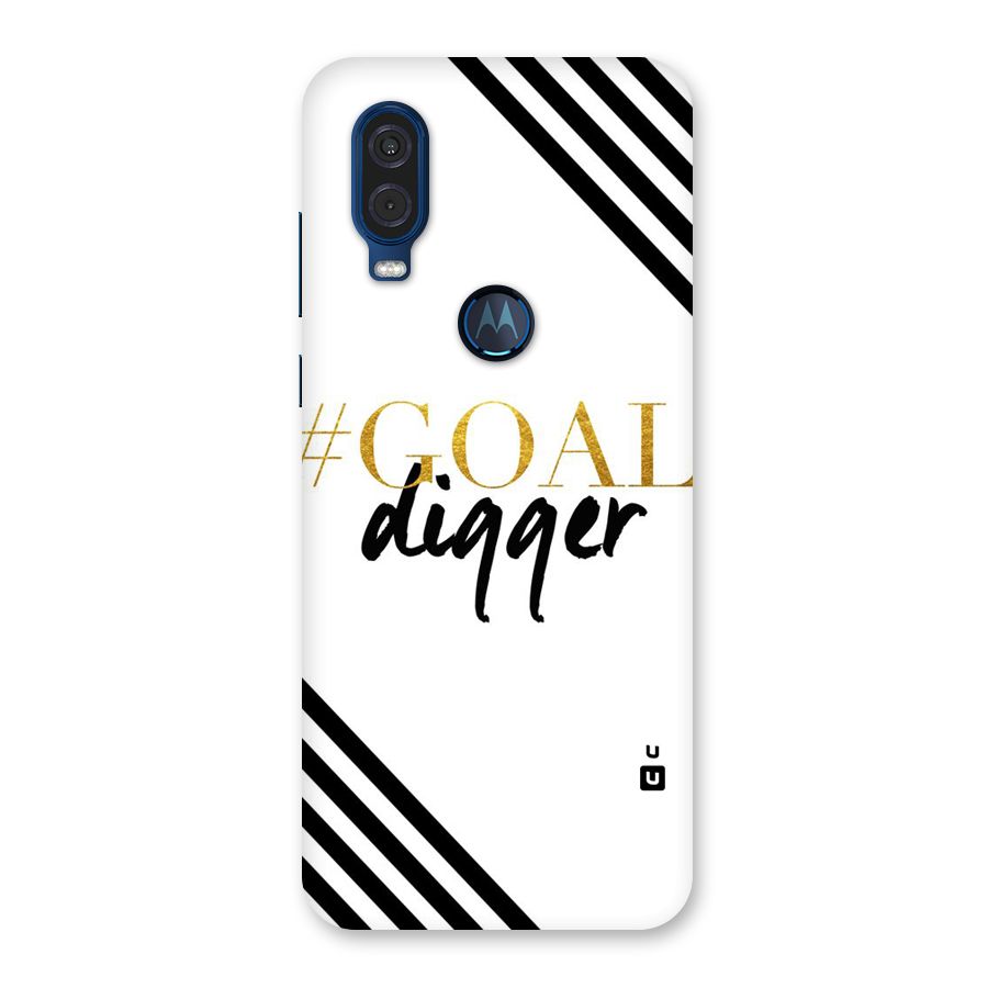 Goal Digger Back Case for Motorola One Vision