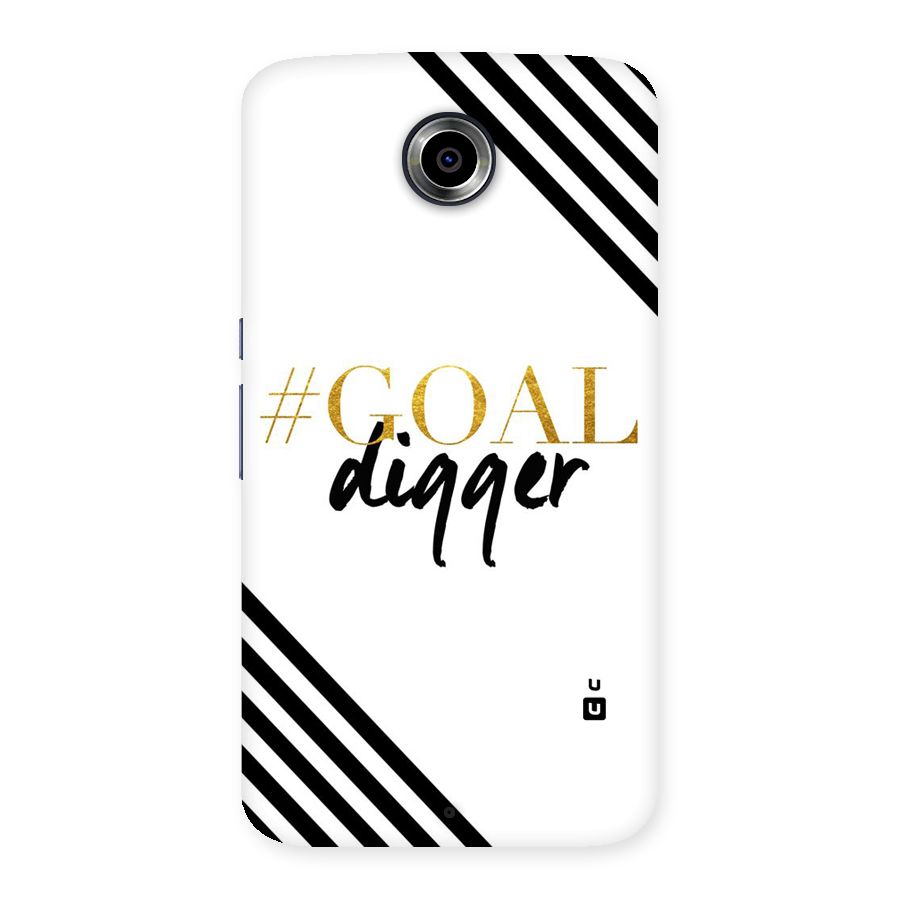 Goal Digger Back Case for Nexsus 6