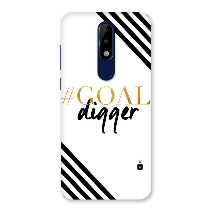 Goal Digger Back Case for Nokia 5.1 Plus