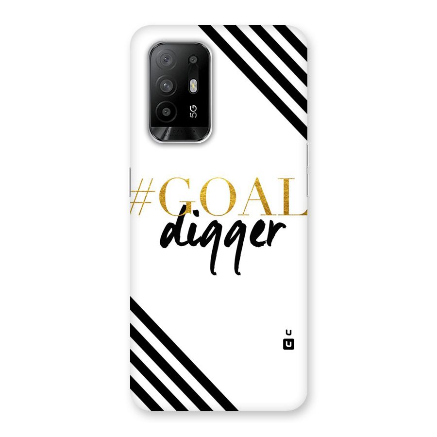 Goal Digger Back Case for Oppo F19 Pro Plus 5G