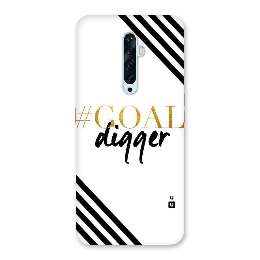 Goal Digger Back Case for Oppo Reno2 F