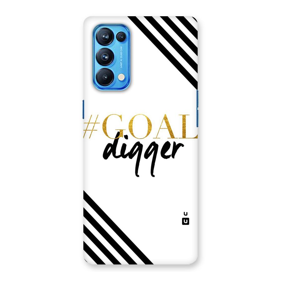 Goal Digger Back Case for Oppo Reno5 Pro 5G
