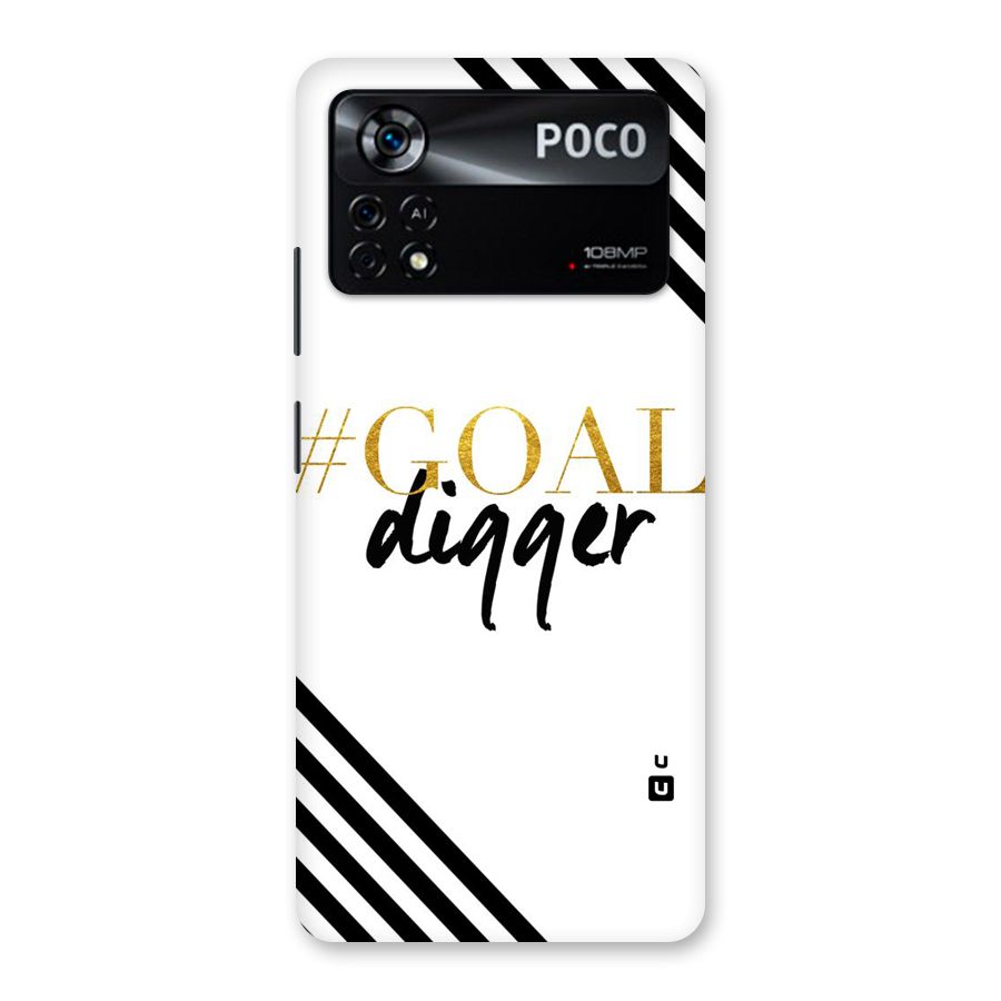 Goal Digger Back Case for Poco X4 Pro 5G