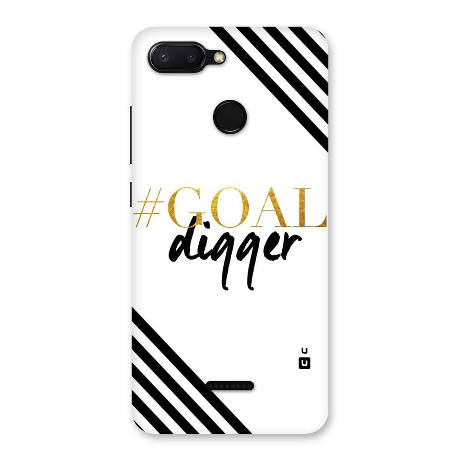 Goal Digger Back Case for Redmi 6