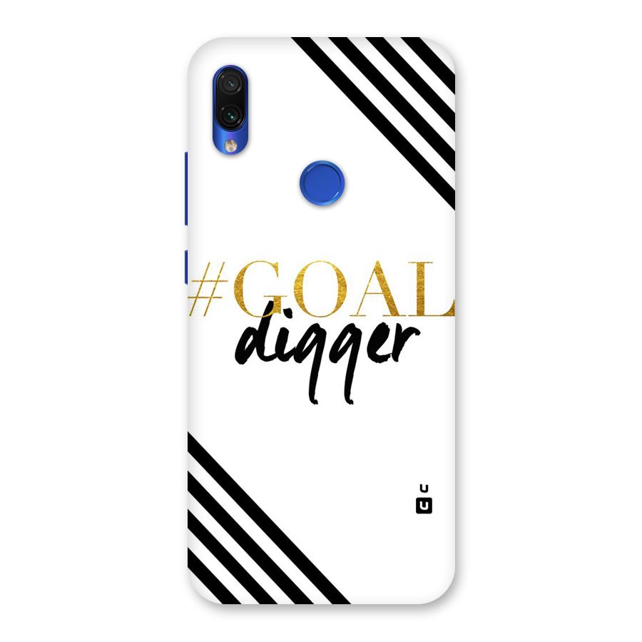 Goal Digger Back Case for Redmi Note 7S