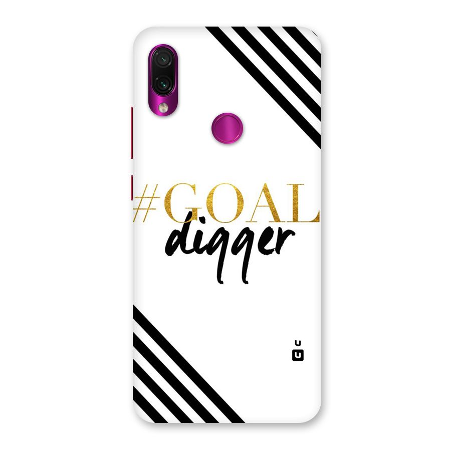 Goal Digger Back Case for Redmi Note 7 Pro