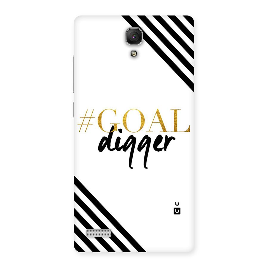 Goal Digger Back Case for Redmi Note Prime