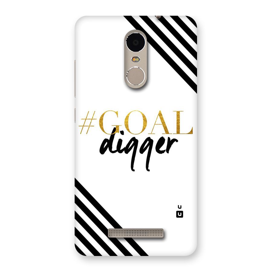 Goal Digger Back Case for Xiaomi Redmi Note 3