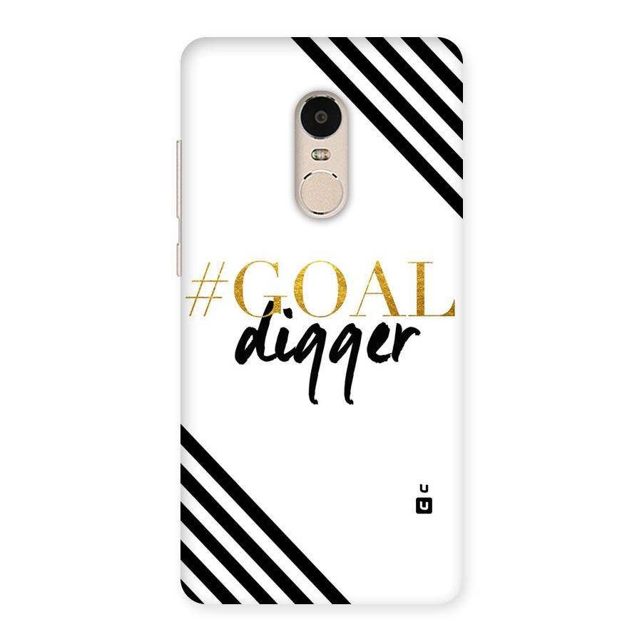 Goal Digger Back Case for Xiaomi Redmi Note 4