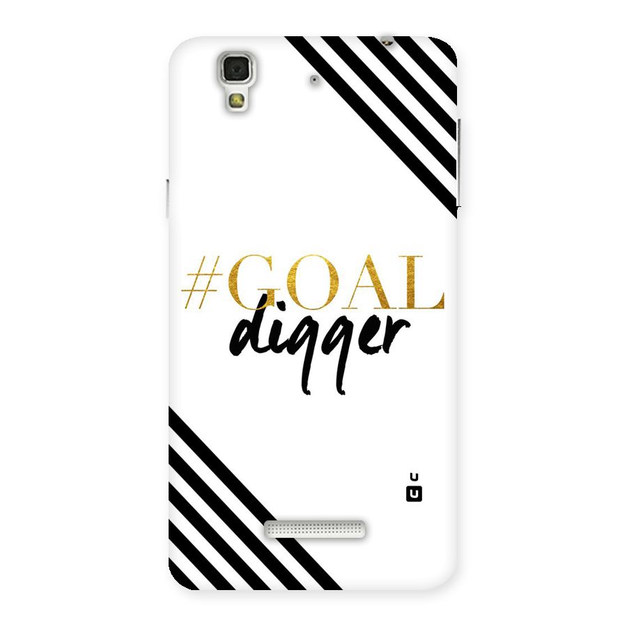 Goal Digger Back Case for Yu Yureka