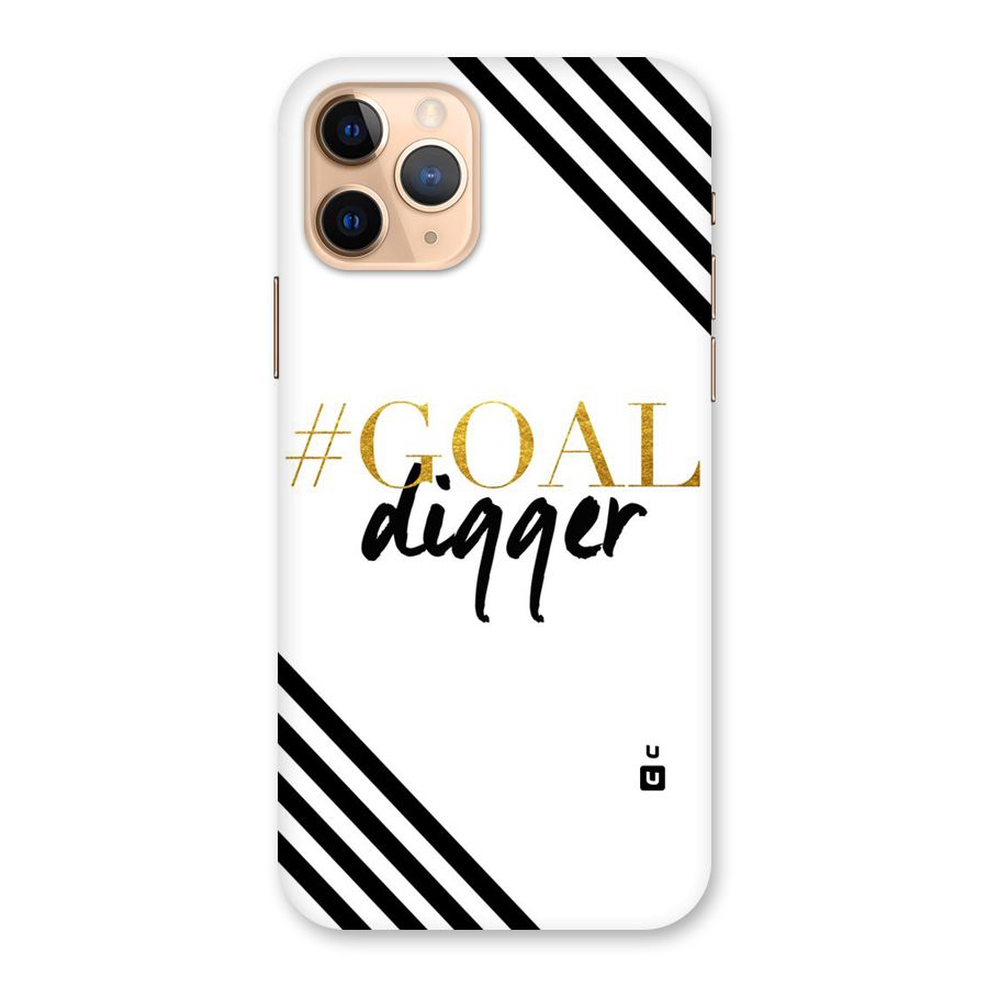 Goal Digger Back Case for iPhone 11 Pro
