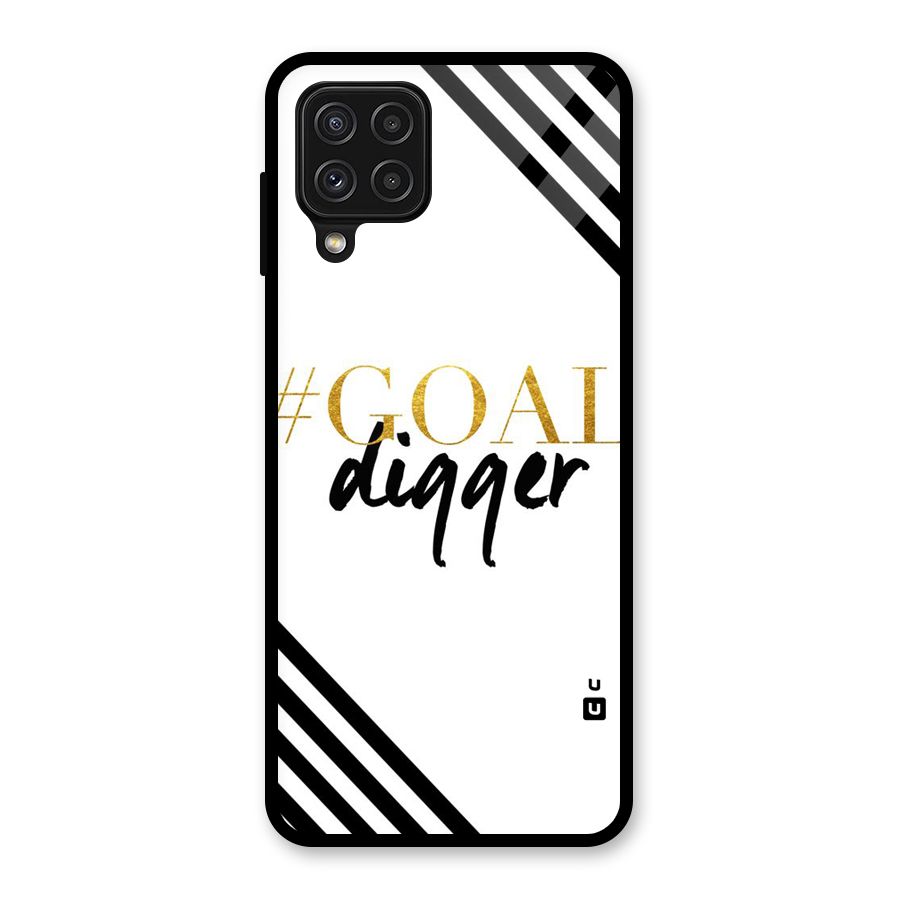 Goal Digger Glass Back Case for Galaxy A22 4G