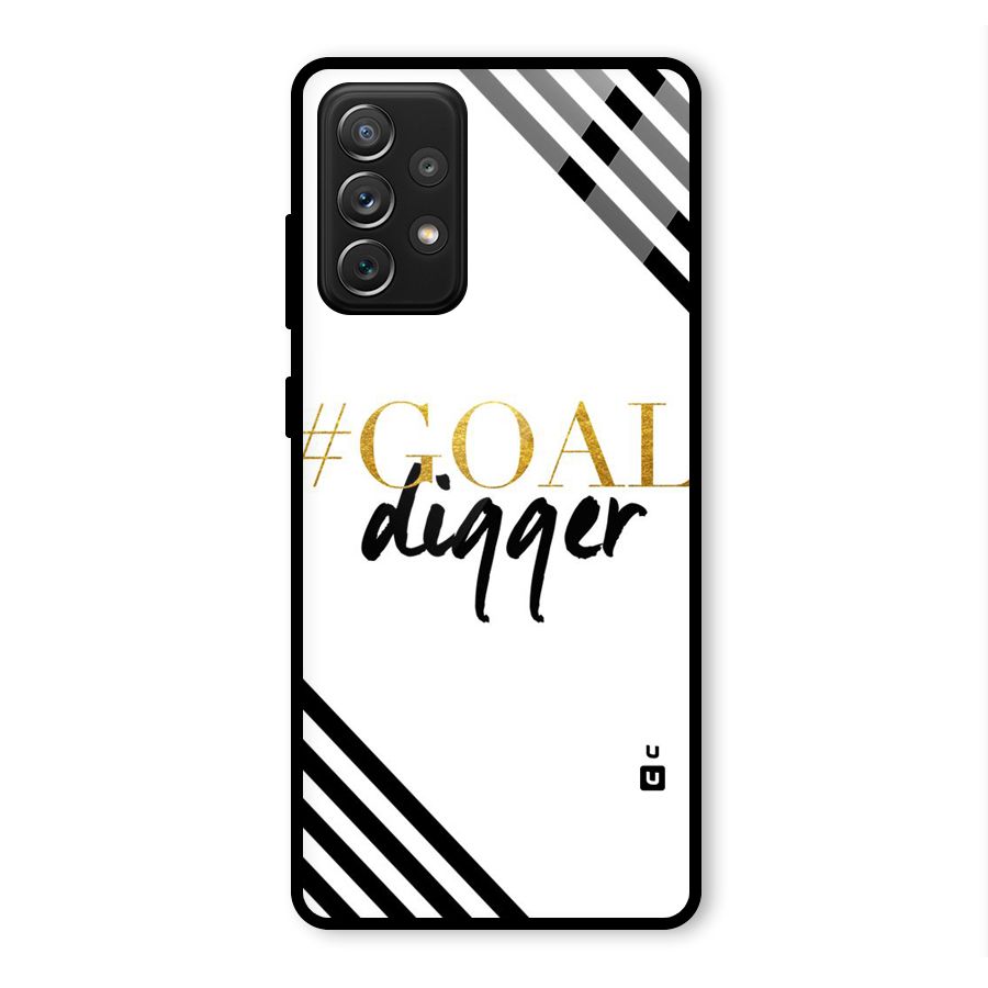 Goal Digger Glass Back Case for Galaxy A72