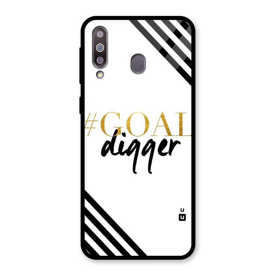 Goal Digger Glass Back Case for Galaxy M30