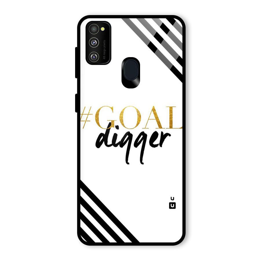 Goal Digger Glass Back Case for Galaxy M30s