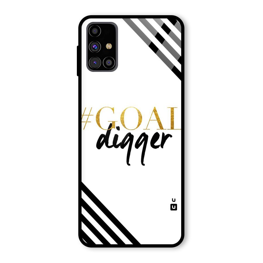 Goal Digger Glass Back Case for Galaxy M31s