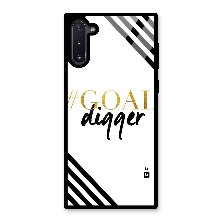 Goal Digger Glass Back Case for Galaxy Note 10