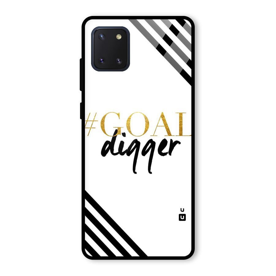 Goal Digger Glass Back Case for Galaxy Note 10 Lite