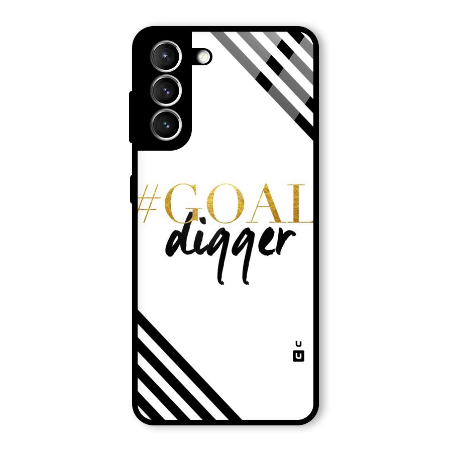 Goal Digger Glass Back Case for Galaxy S21 5G