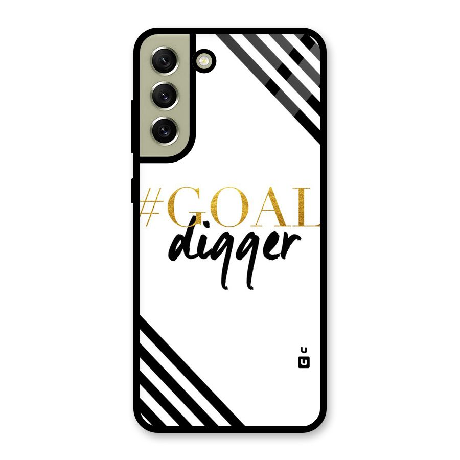 Goal Digger Glass Back Case for Galaxy S21 FE 5G