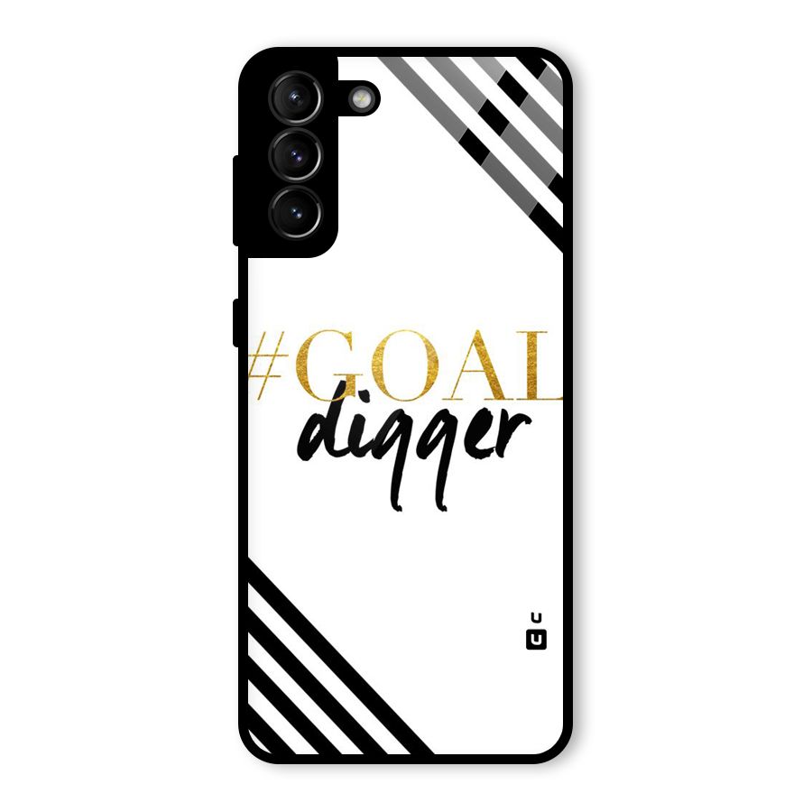 Goal Digger Glass Back Case for Galaxy S21 Plus