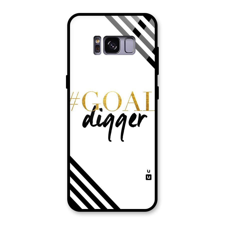 Goal Digger Glass Back Case for Galaxy S8