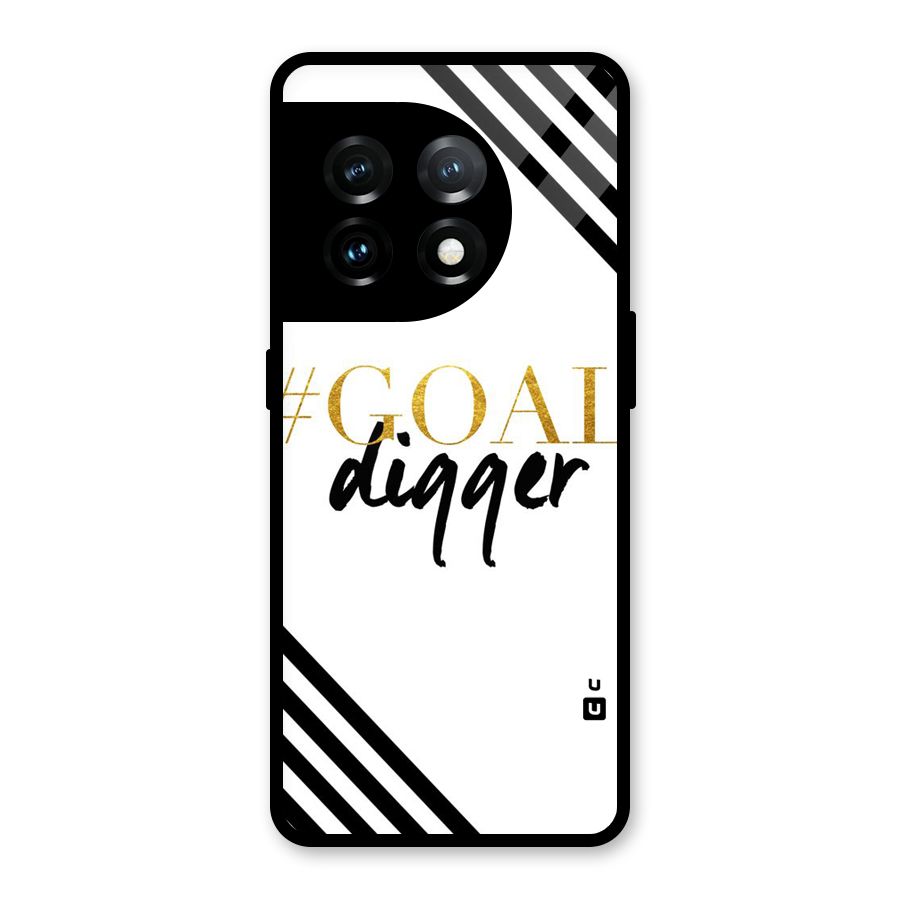 Goal Digger Glass Back Case for OnePlus 11