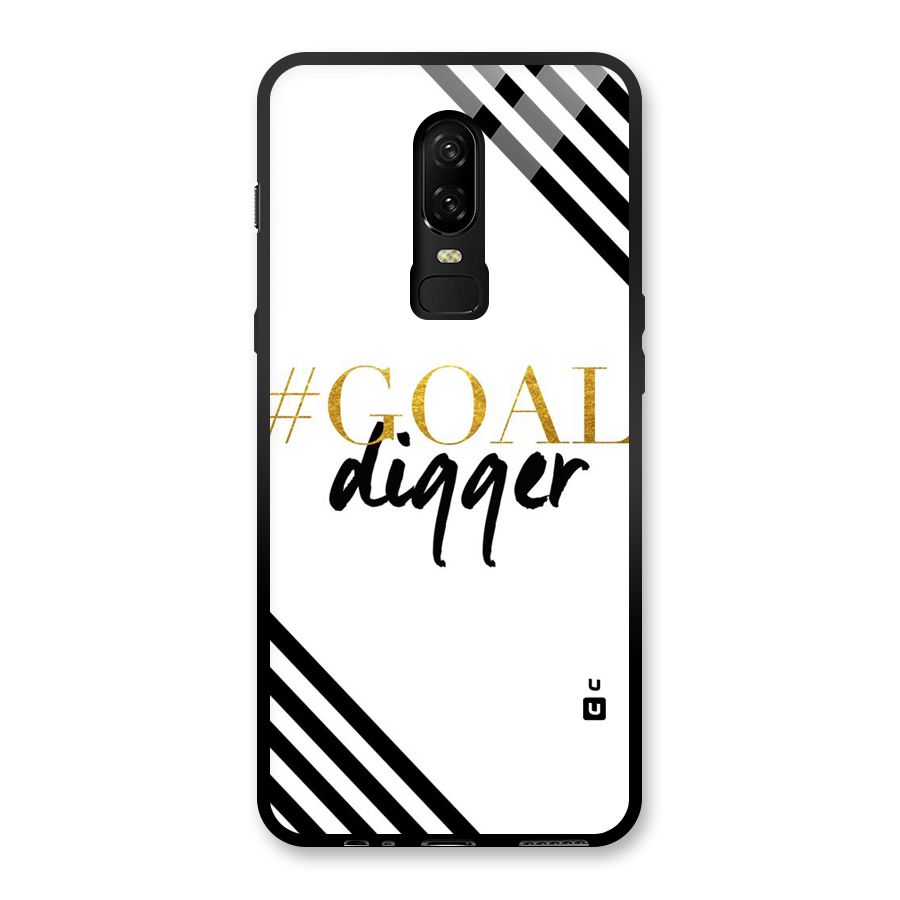Goal Digger Glass Back Case for OnePlus 6