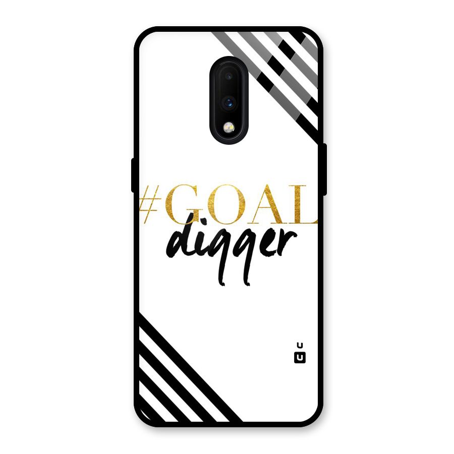 Goal Digger Glass Back Case for OnePlus 7