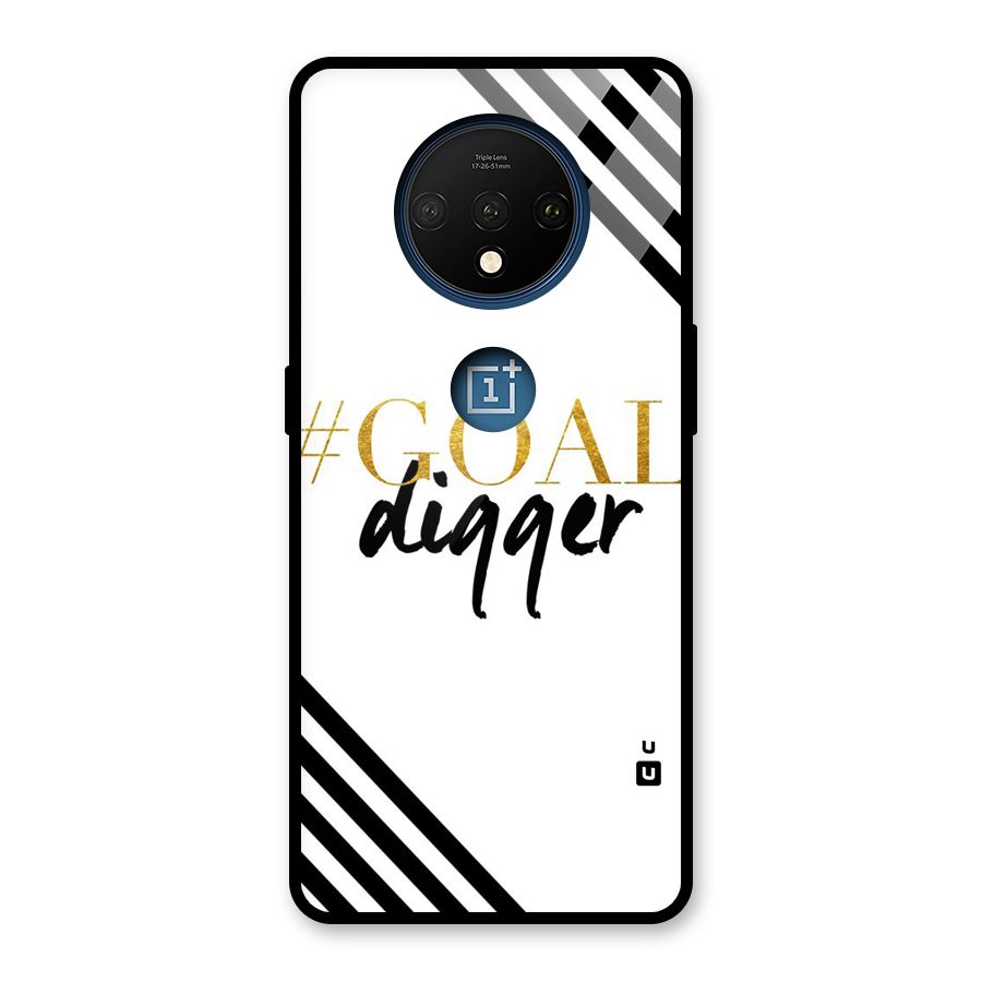 Goal Digger Glass Back Case for OnePlus 7T