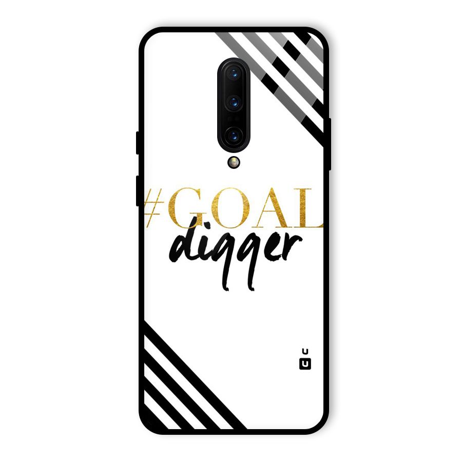 Goal Digger Glass Back Case for OnePlus 7 Pro