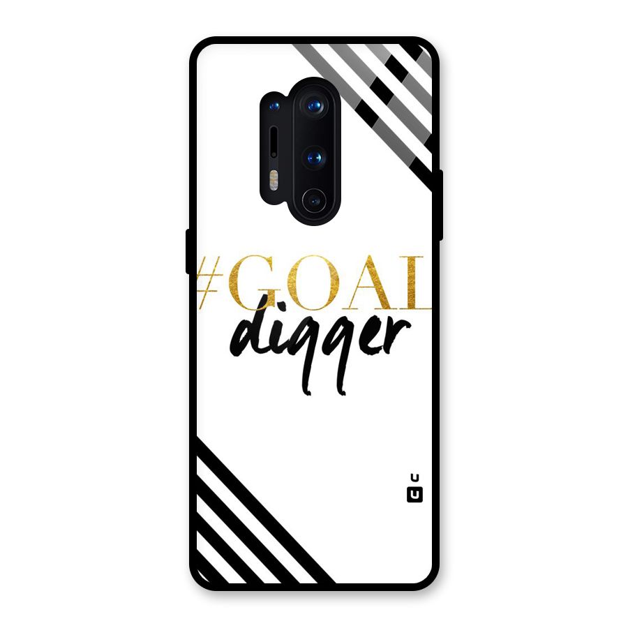 Goal Digger Glass Back Case for OnePlus 8 Pro