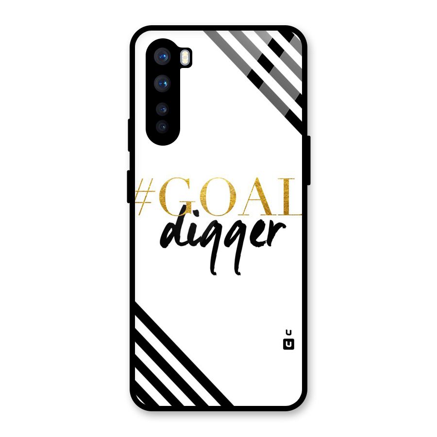 Goal Digger Glass Back Case for OnePlus Nord