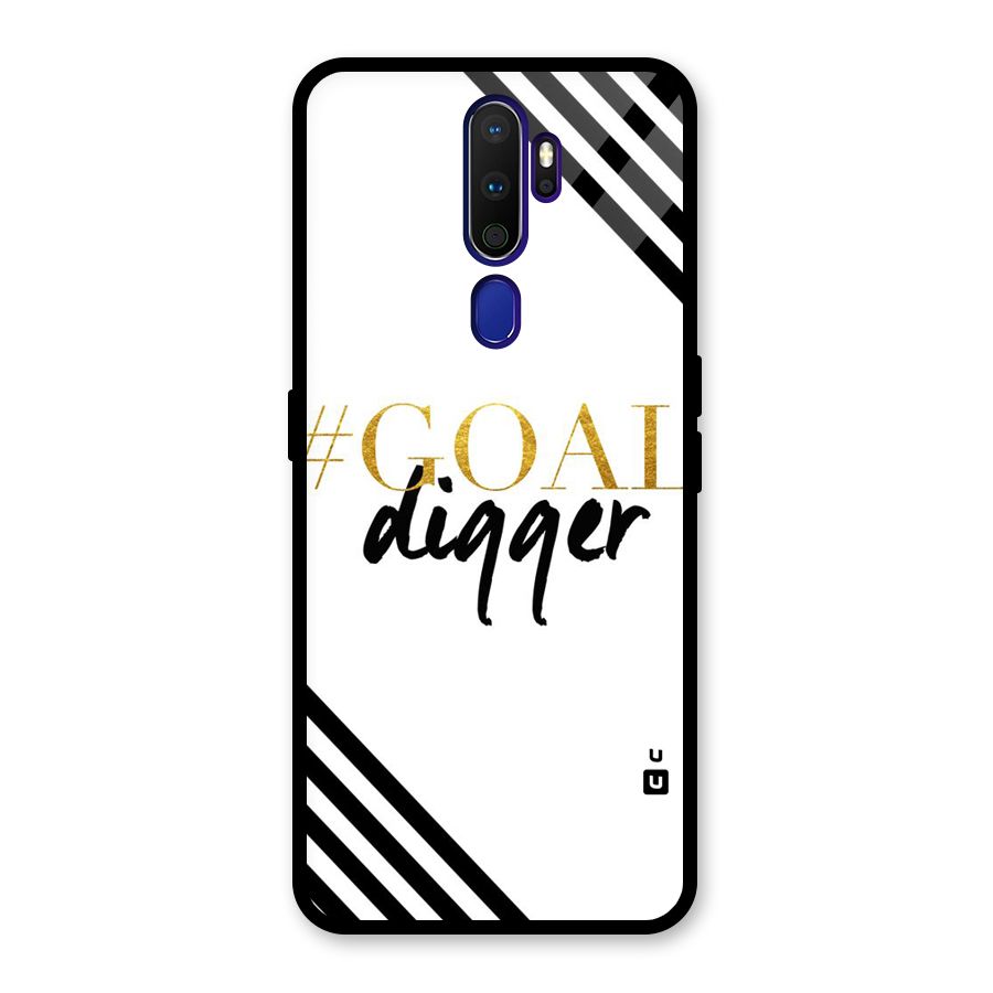 Goal Digger Glass Back Case for Oppo A9 (2020)