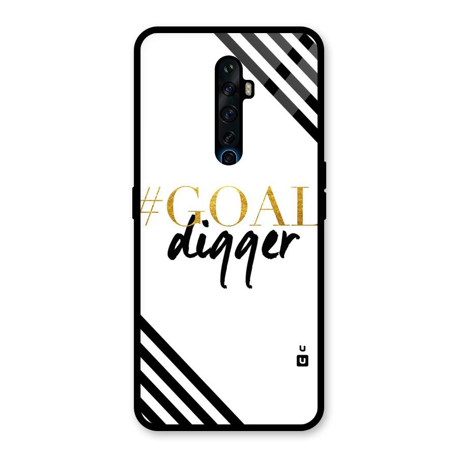 Goal Digger Glass Back Case for Oppo Reno2 F