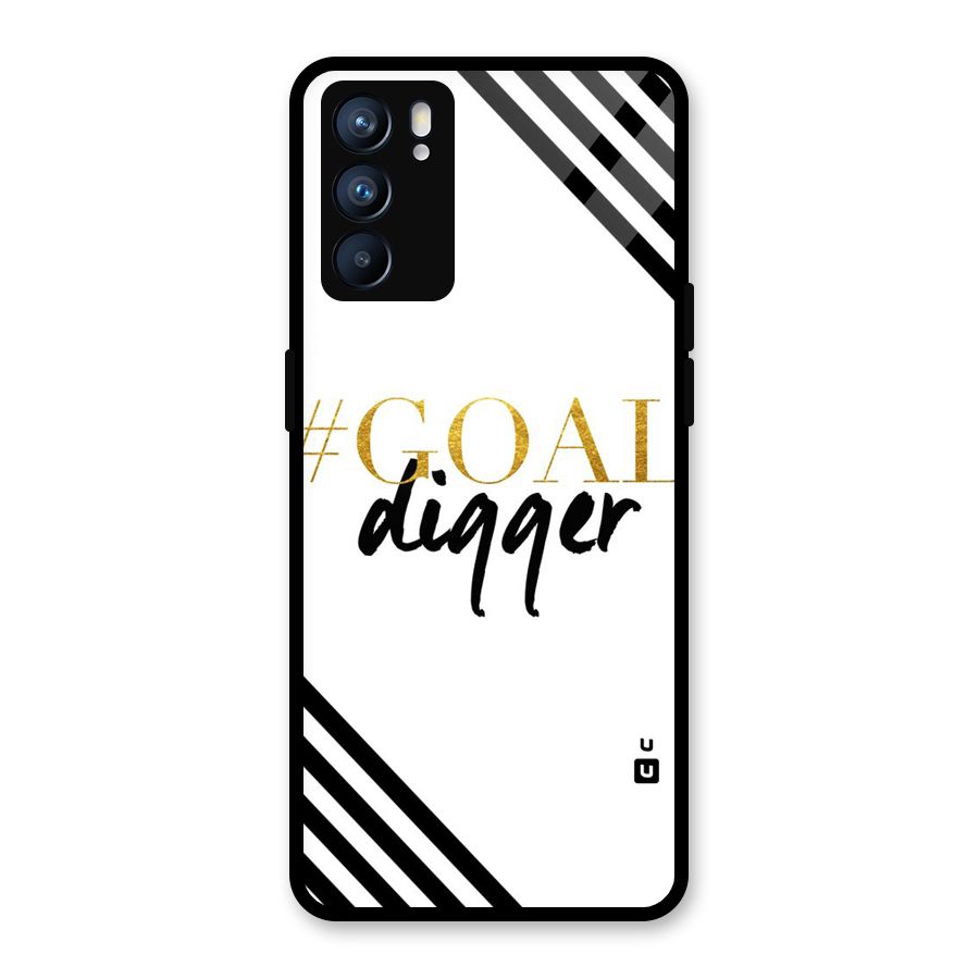 Goal Digger Glass Back Case for Oppo Reno6 5G