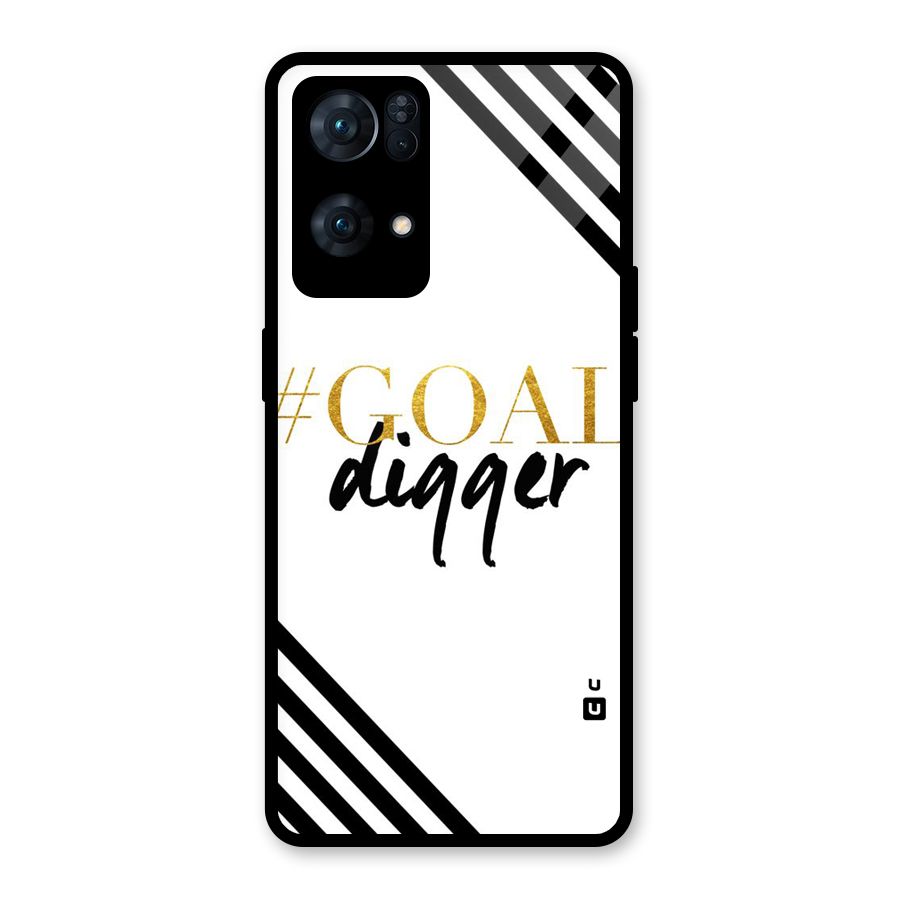 Goal Digger Glass Back Case for Oppo Reno7 Pro 5G