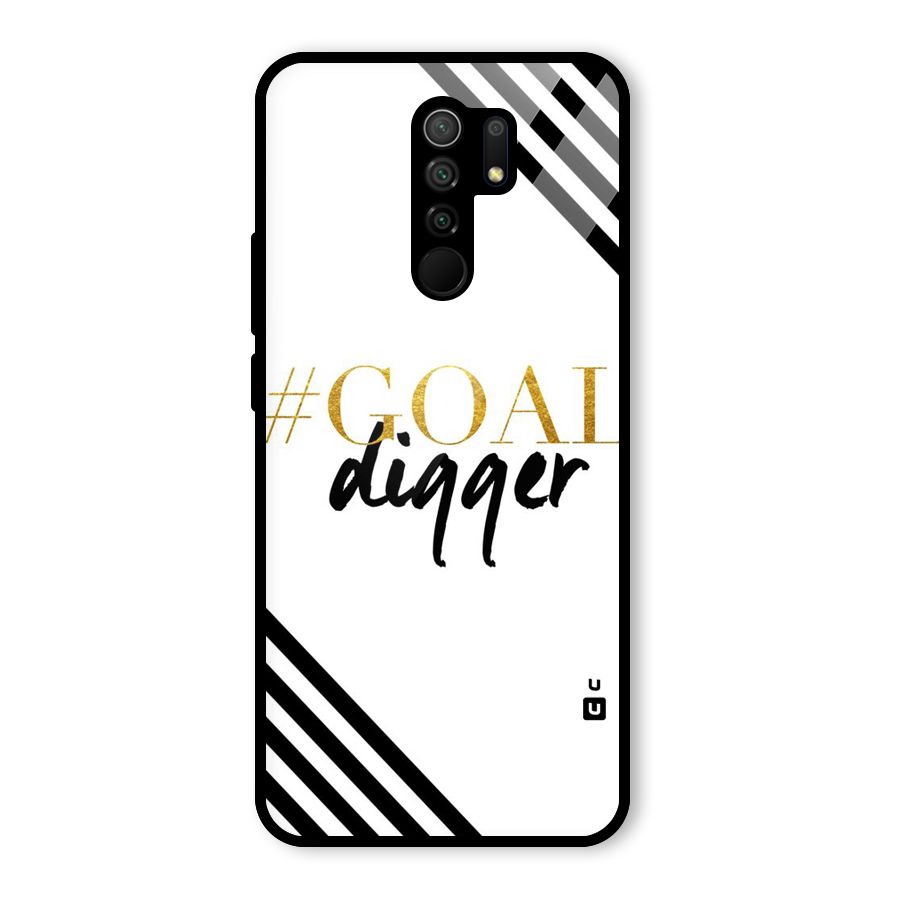 Goal Digger Glass Back Case for Poco M2