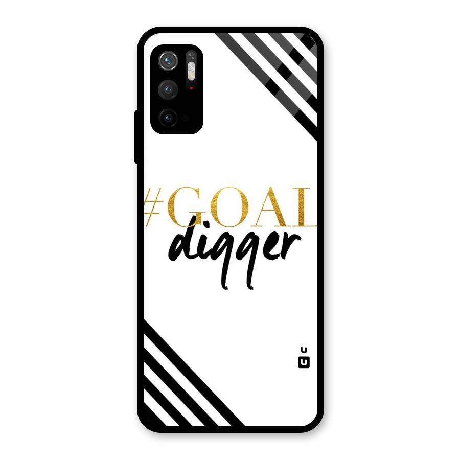 Goal Digger Glass Back Case for Poco M3 Pro 5G